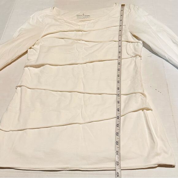 Neon Buddha Layer Look White Bandage Style Top Women's XS - Picture 7 of 7